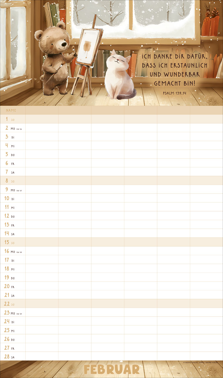 Mein Familienplaner 2026