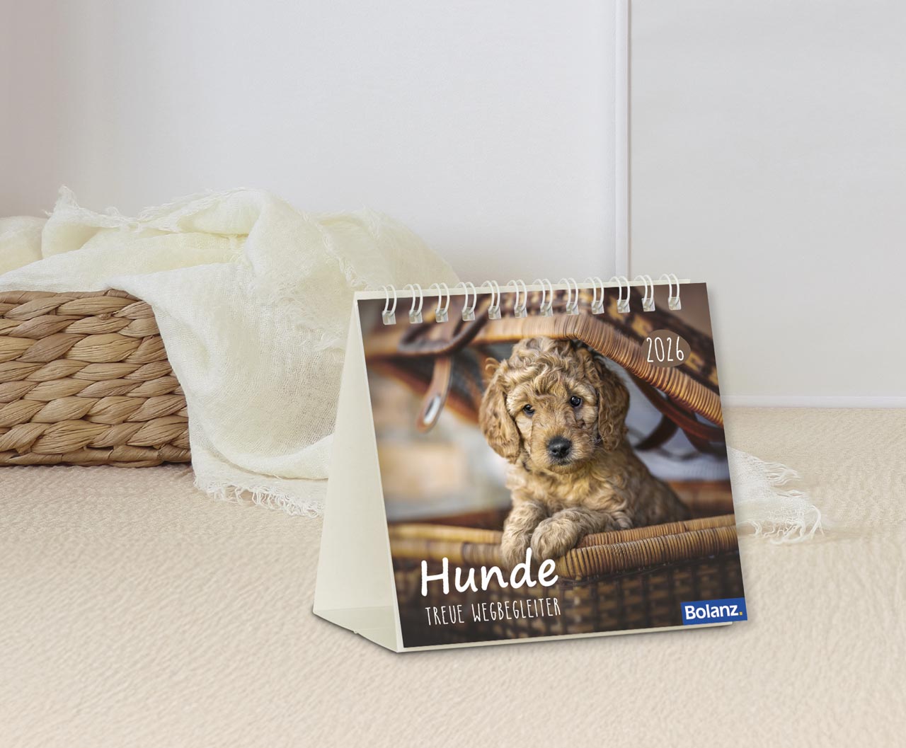 Hunde - treue Wegbegleiter  - Minikalender 2026