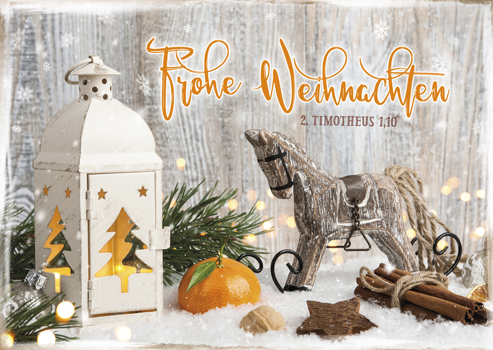 Postkartenbox Segenswünsche zum Fest -  Anlass: Weihnachten (15 x 11 cm)