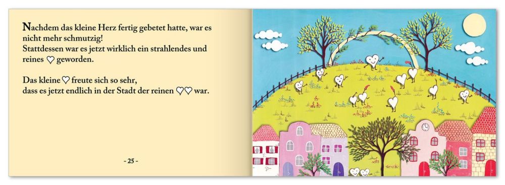 Das kleine Herz -  Autor: Susanne Margreiter-McQuie 1. Auflage (26,5 x 18,3 x 0,3 cm)