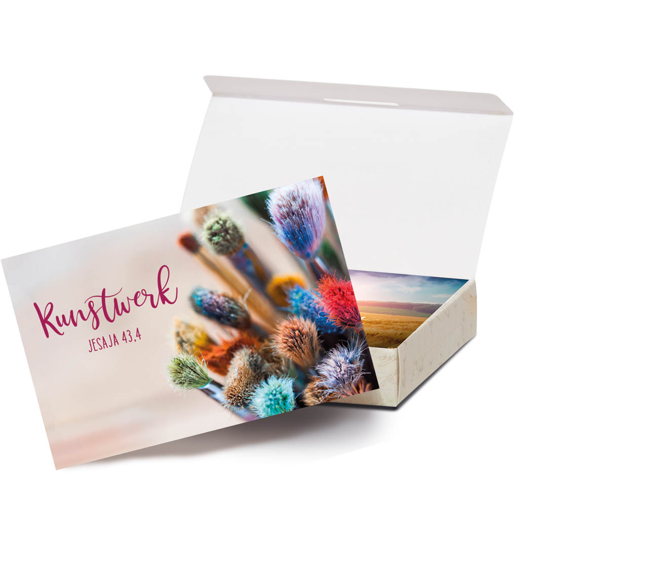 Neujahrslose Emotion -  (9,8 x 6,8 cm)