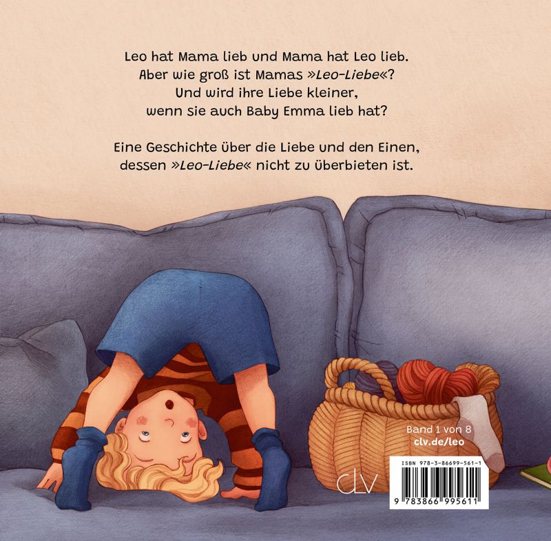 Leo und die Liebe -  Autor: Sabine Kähler - Hardcover 1. Auflage (22,5 x 22,1 x 1,5 cm)
