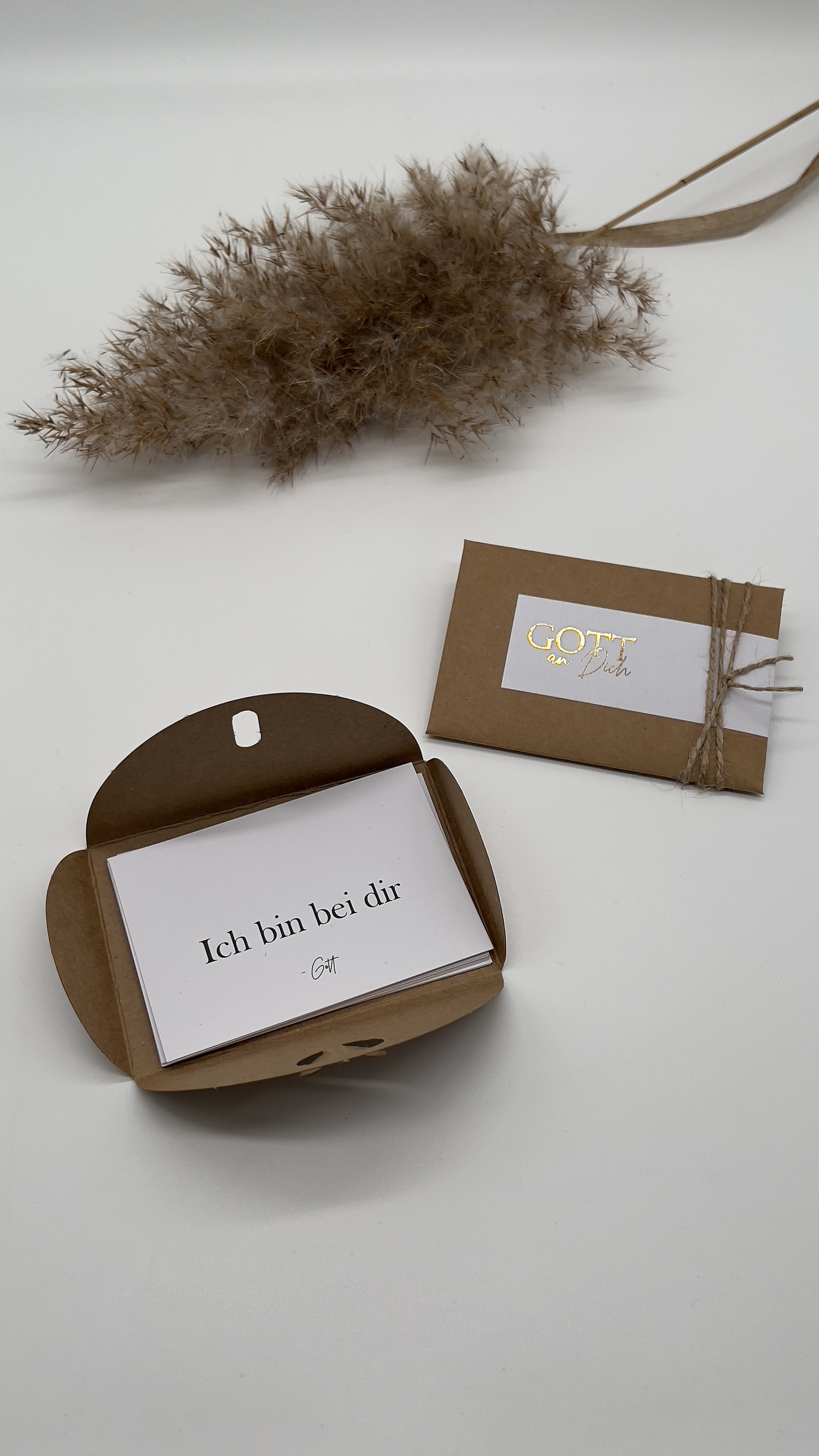 Mutmacher Gott an Dich -  (10,5 x 7,4 cm)