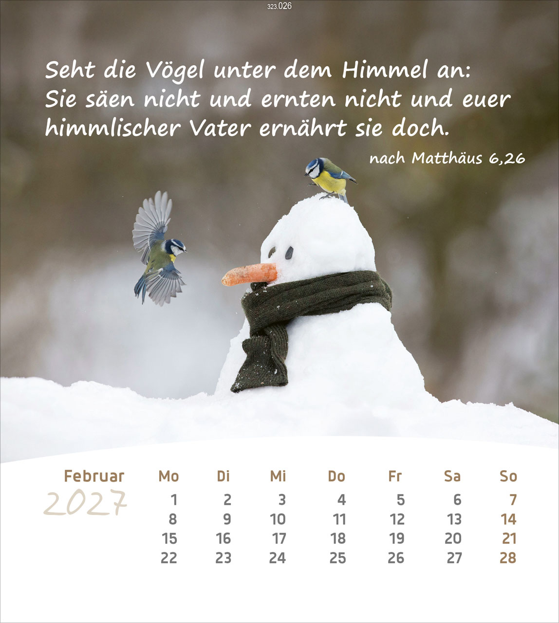 Leben für Dich 2027 – Verteilkalender