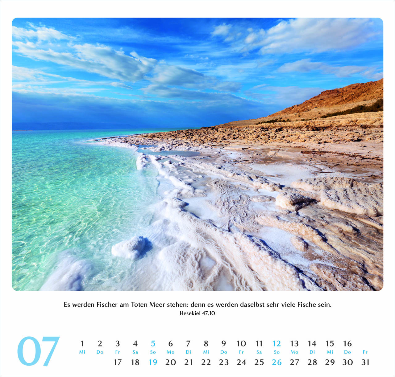 Geliebtes Israel Wandkalender 2026