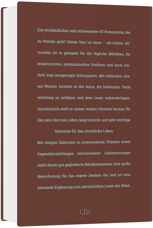 Kommentar zum Alten Testament -  Autor: William MacDonald - Hardcover 4. Auflage (15 x 22,6 x 4,8 cm)