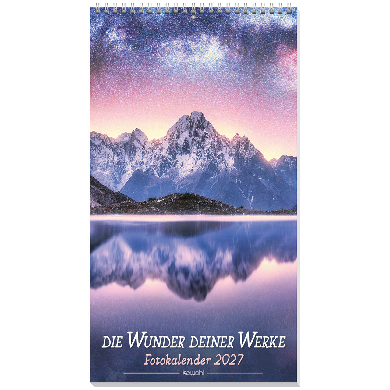 Die Wunder deiner Werke 2027 -  (21 x 38 x 0,1 cm)
