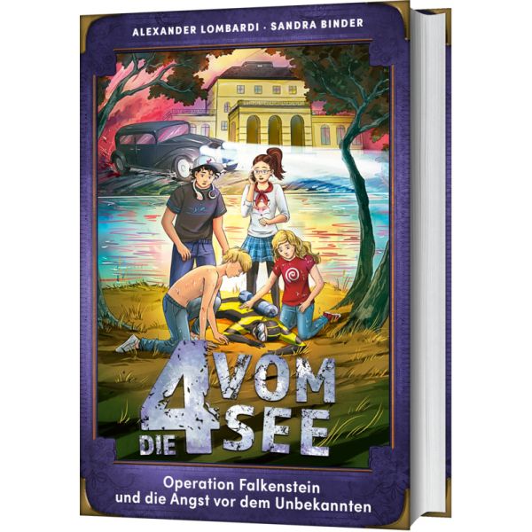 Operation Falkenstein und die Angst vor dem Unbekannten -  Autor: Alexander Lombardi, Sandra Binder - Hardcover 2. Auflage (13,5 x 21,5 x 2,4 cm)
