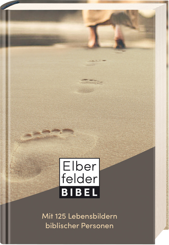 Elberfelder Bibel mit 125 Lebensbildern biblischer Personen -  Anlass: Taufe - Hardcover 1. Auflage (11,5 x 17,2 x 3,7 cm)