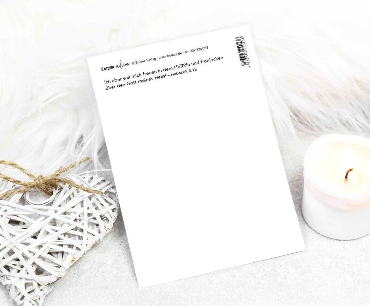 Postkarte Freude im Herrn