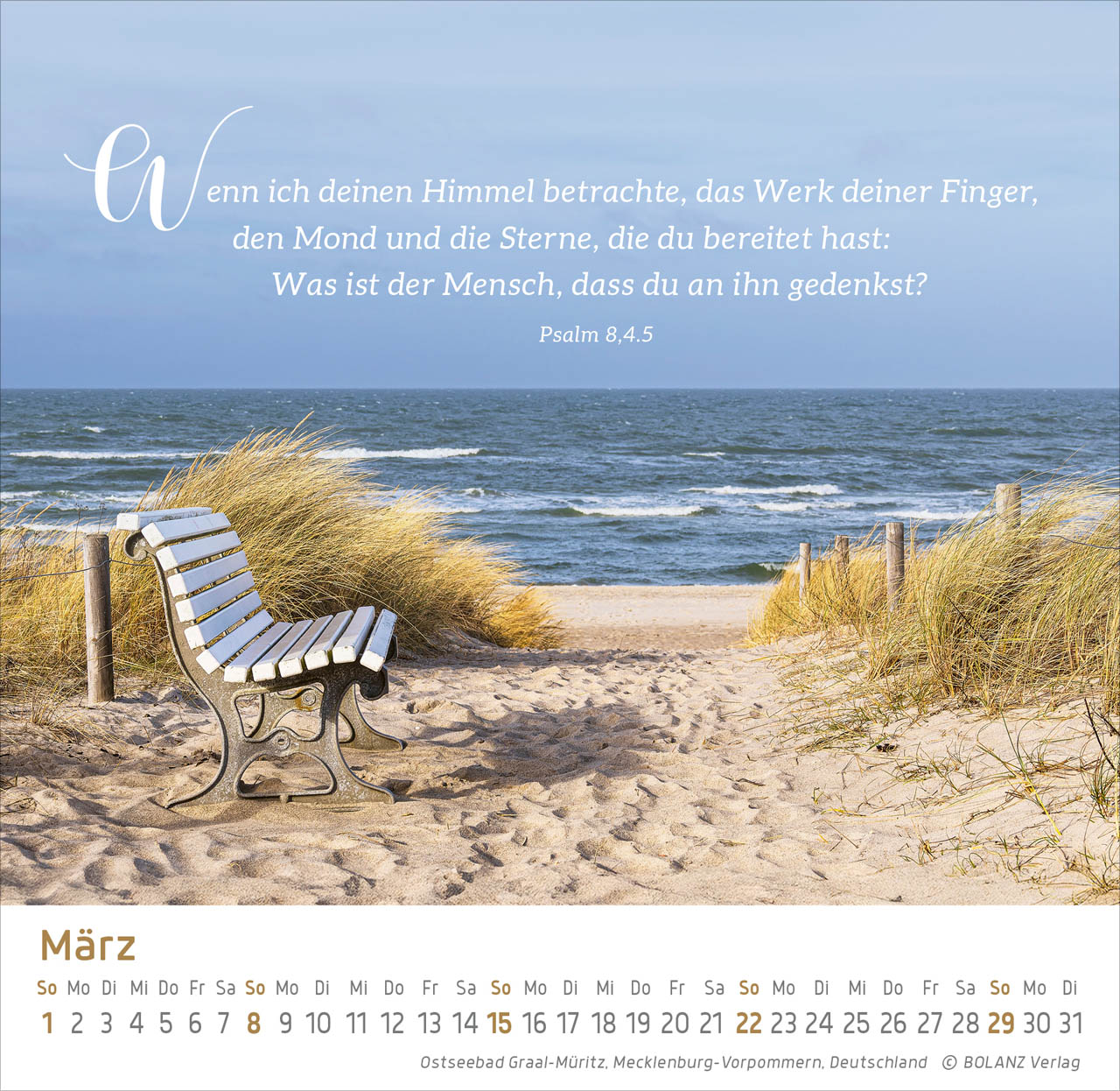 Zeit für Meer 2026 - Tischkalender