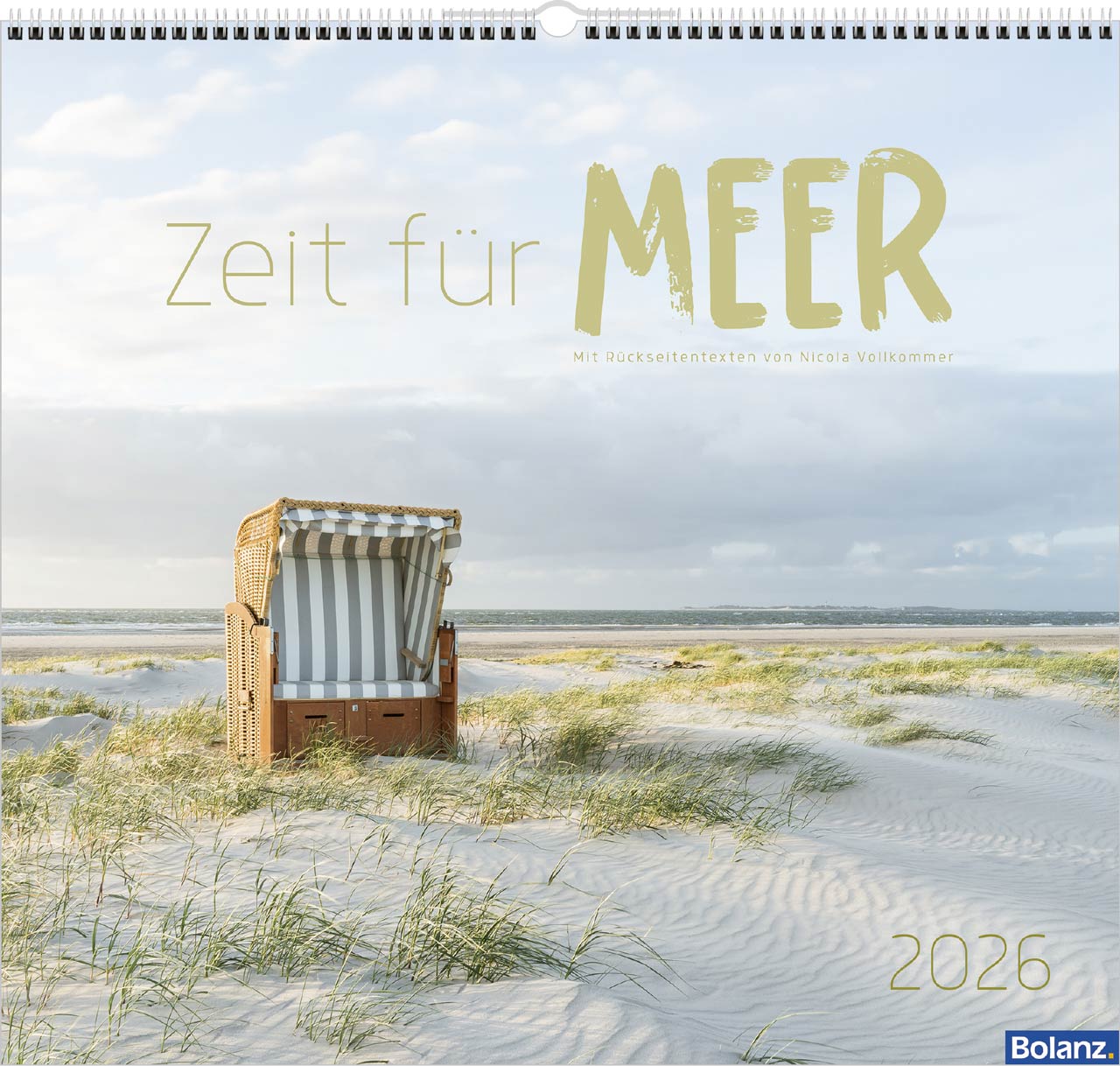 Zeit für Meer 2026 - Wandkalender -  Autor: Nicola Vollkommer
