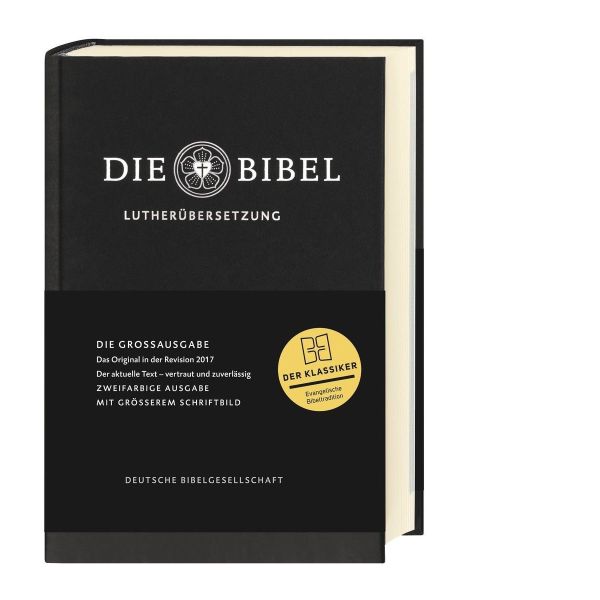 Luther 2017 Großausgabe mit Apokryphen -  - Hardcover 1. Auflage (17,2 x 25,5 x 4,4 cm)
