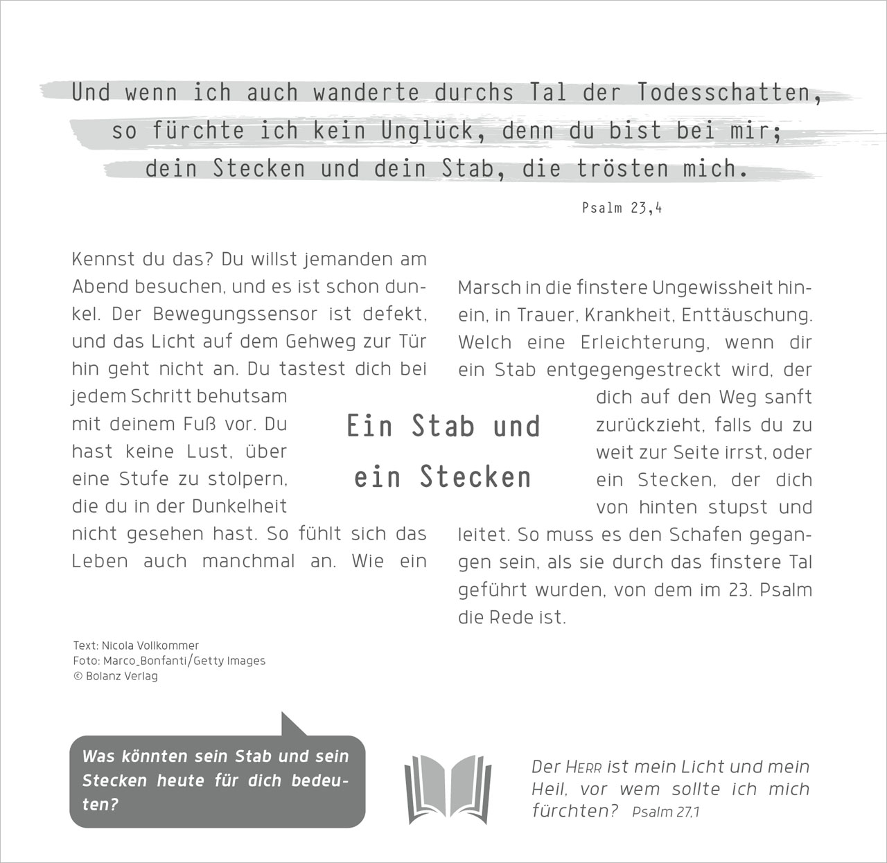 Weg – Licht – Leben 2027 – Tischkalender