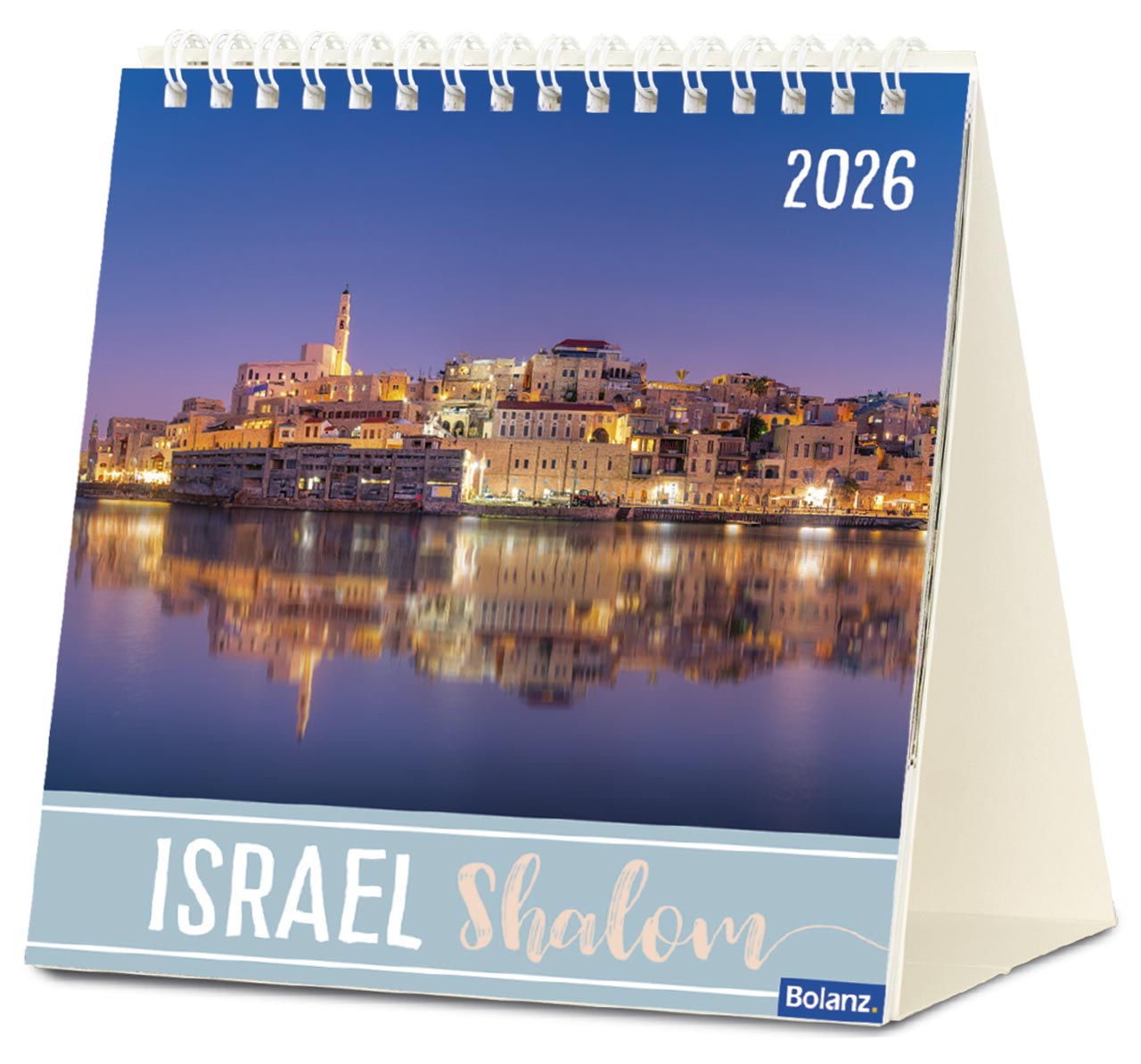 Israel Shalom 2026 - Tischkalender Israel Shalom 2026 - Tischkalender