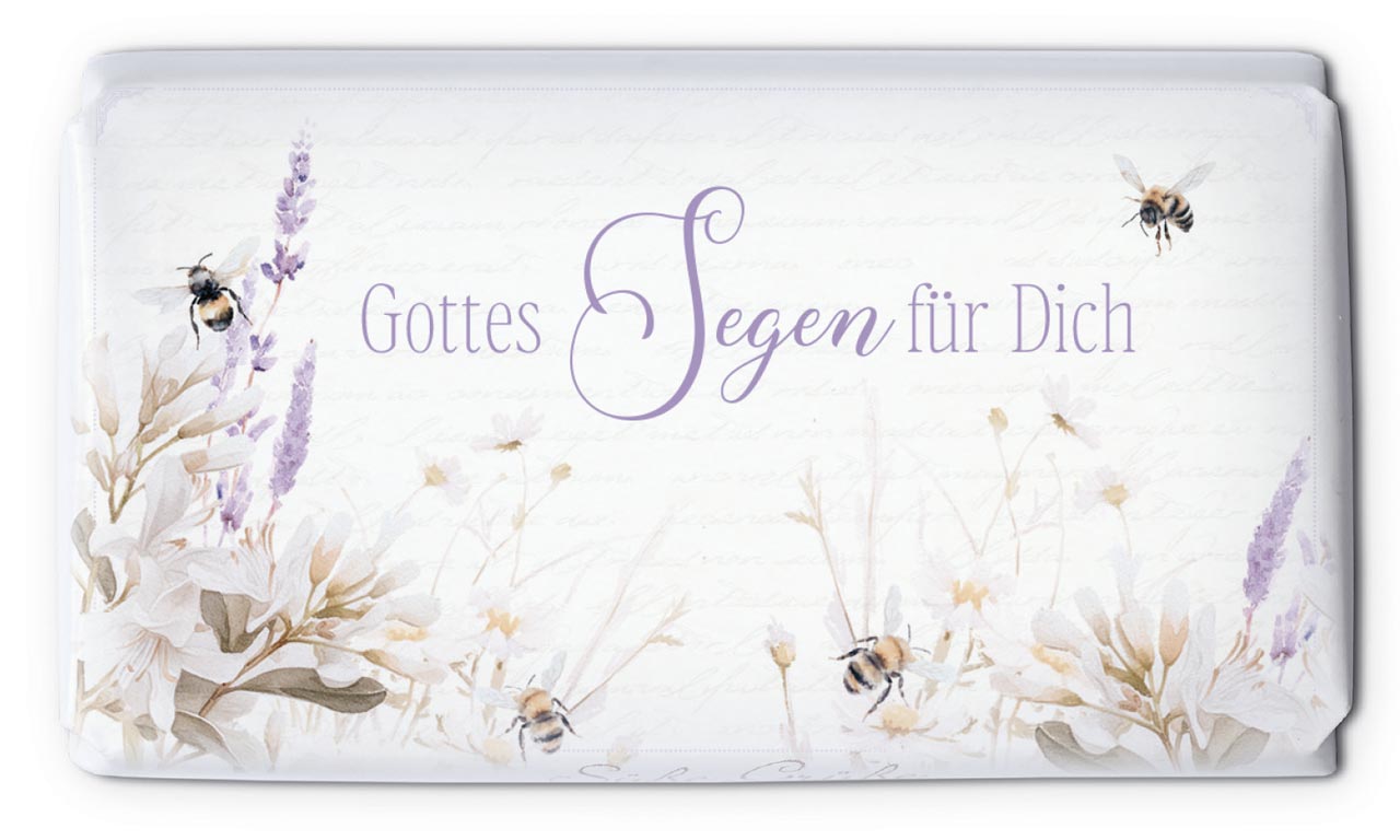 Schokolade Gottes Segen -  (9,5 x 5,5 cm)