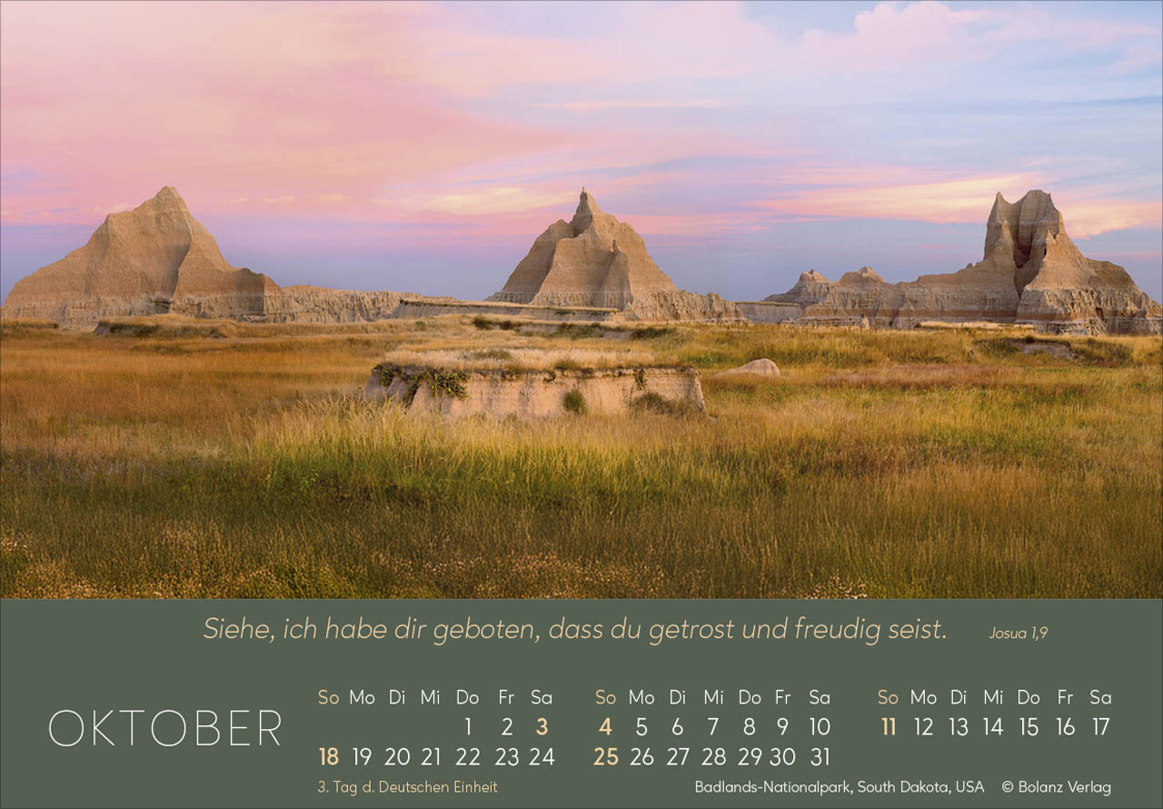 Ewigkeit im Herzen 2026 - Panoramakalender