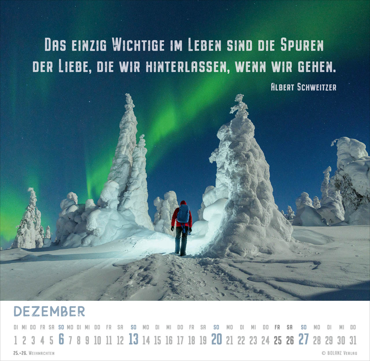 Freiheit … ist mehr - Tischkalender 2026