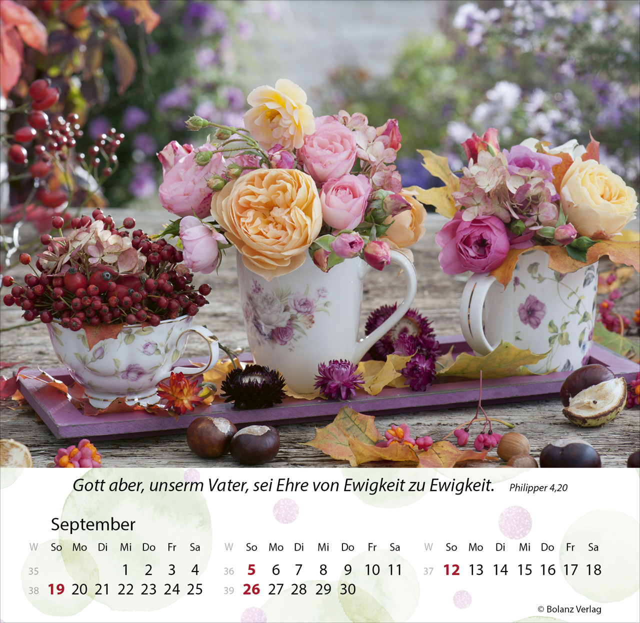 Gärten 2027 – Tischkalender