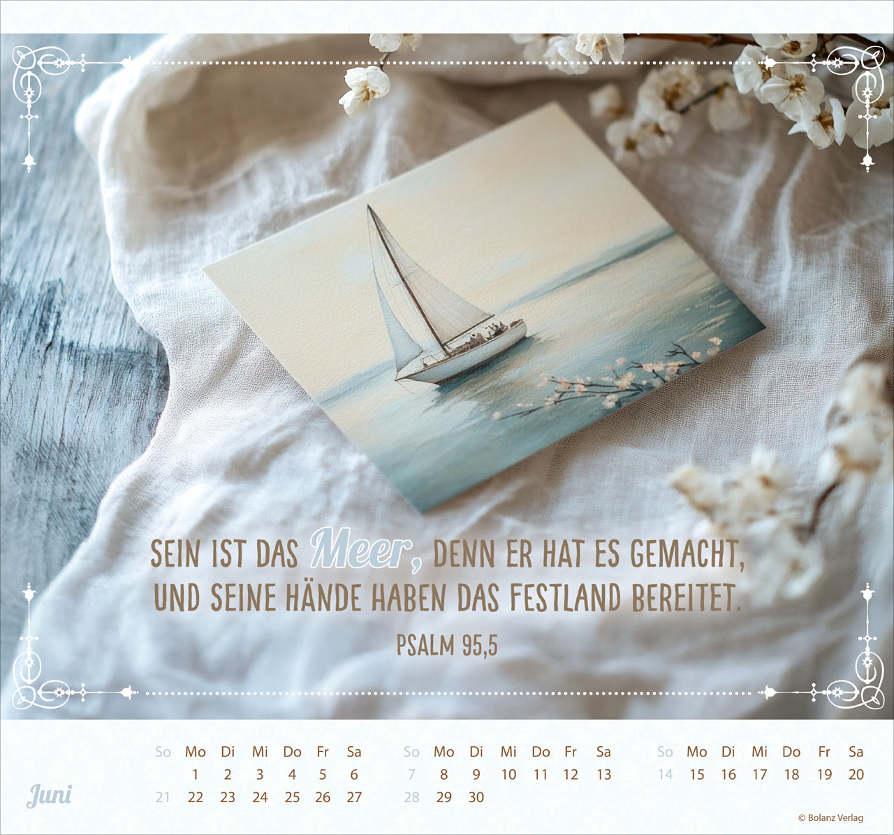 Am Anfang war das Wort 2024 - Wandkalender