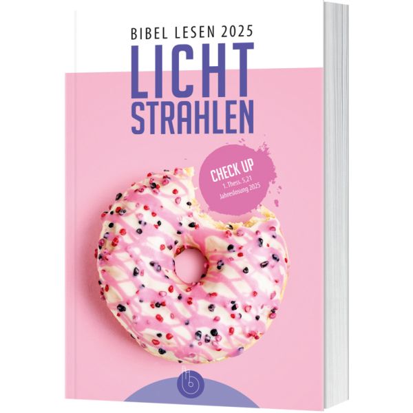 Lichtstrahlen 2025 - Check Up 1. Thess 5,21 Jahreslosung 2025 - Anlass: Jahreslosung Autor: Deutscher Jugendverband e.V. (Hrsg.) - Paperback 1. Auflage (12,5 x 19 x 2,3 cm) Lichtstrahlen 2025 - Check Up 1. Thess 5,21 Jahreslosung 2025 - Anlass: Jahreslosung Autor: Deutscher Jugendverband e.V. (Hrsg.) - Paperback 1. Auflage (12,5 x 19 x 2,3 cm)