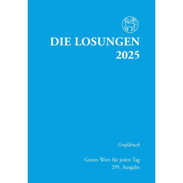 Losungen 2025 Großdruck - Kartoniert -  - Kartoniert (11,5 x 16,5 cm)