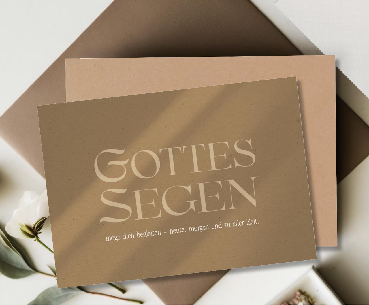 Faltkarte heute, morgen und zu aller Zeit Faltkarte heute, morgen und zu aller Zeit