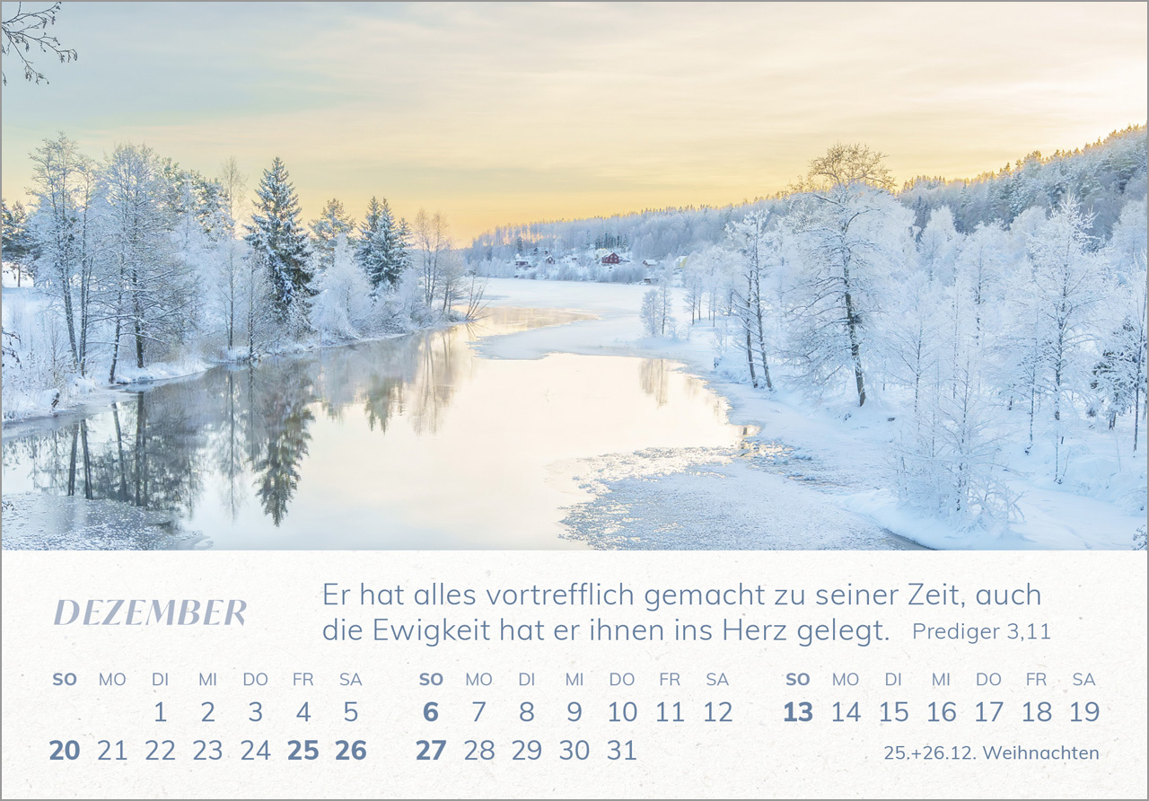Mini Panorama Kalender 2026