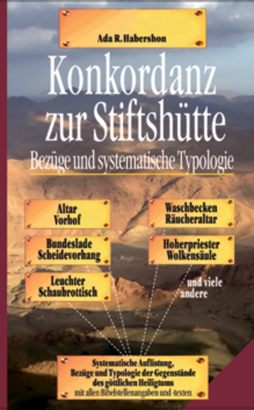 Konkordanz zur Stiftshütte -  Autor: Ada Habershon - Taschenbuch 4. Auflage (13 x 20,5 x 1,1 cm)