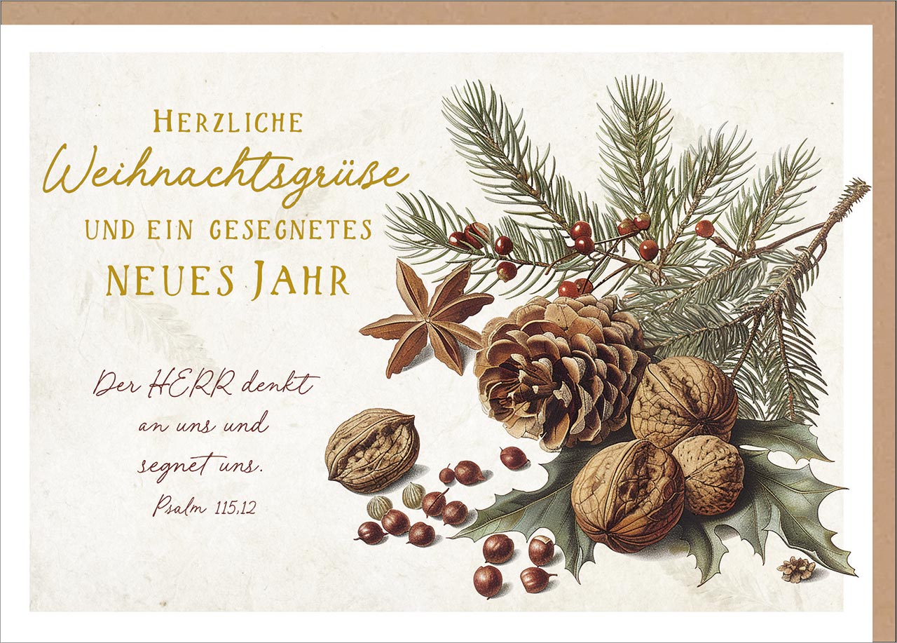 Faltkarten Weihnachtsgrüße