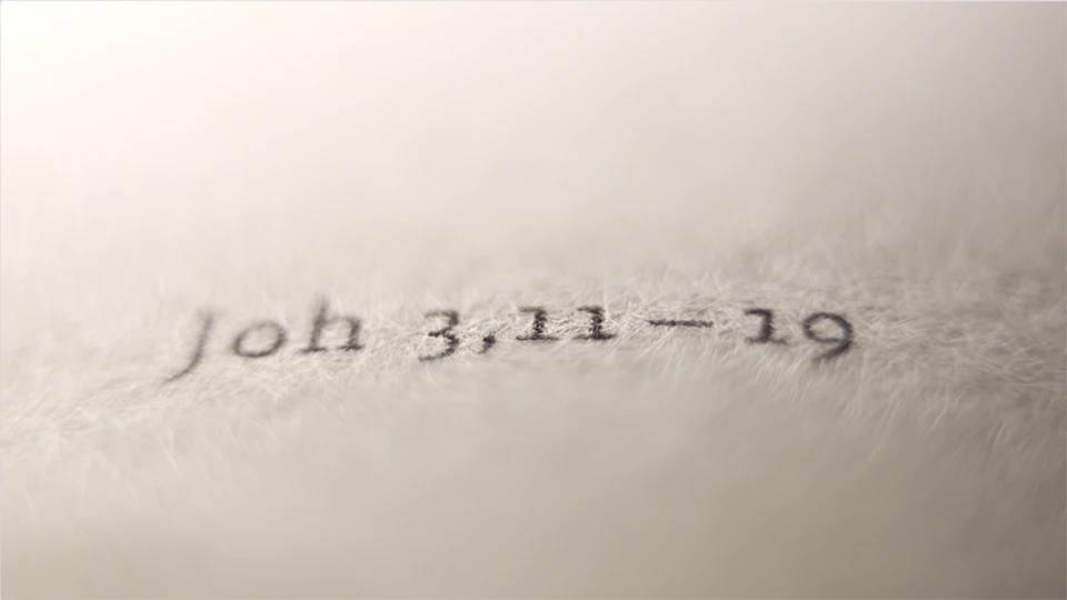 Joh 3, 11-19