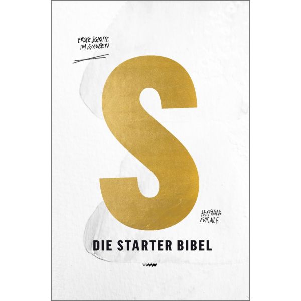 Die Starter Bibel Erste Schritte im Glauben -  Anlass: Konfirmation - Paperback 5. Auflage (10 x 15,2 x 2,2 cm)