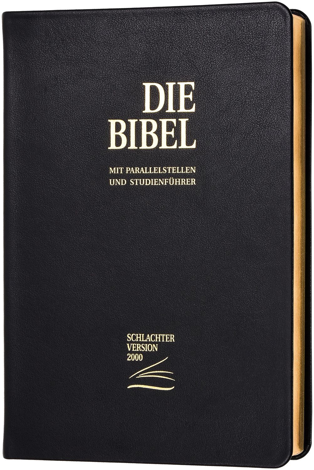 Schlachter 2000 - Standardausgabe, Kalbsleder mit Goldschnitt -  - Softcover 6. Auflage (17,1 x 23,6 x 3 cm)