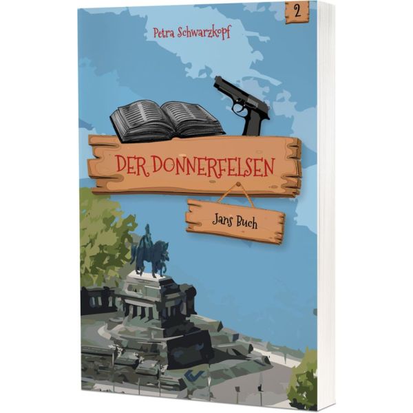Der Donnerfelsen: Jans Buch (2) -  Autor: Petra Schwarzkopf - Paperback 1. Auflage (13,5 x 20,5 x 1,6 cm)