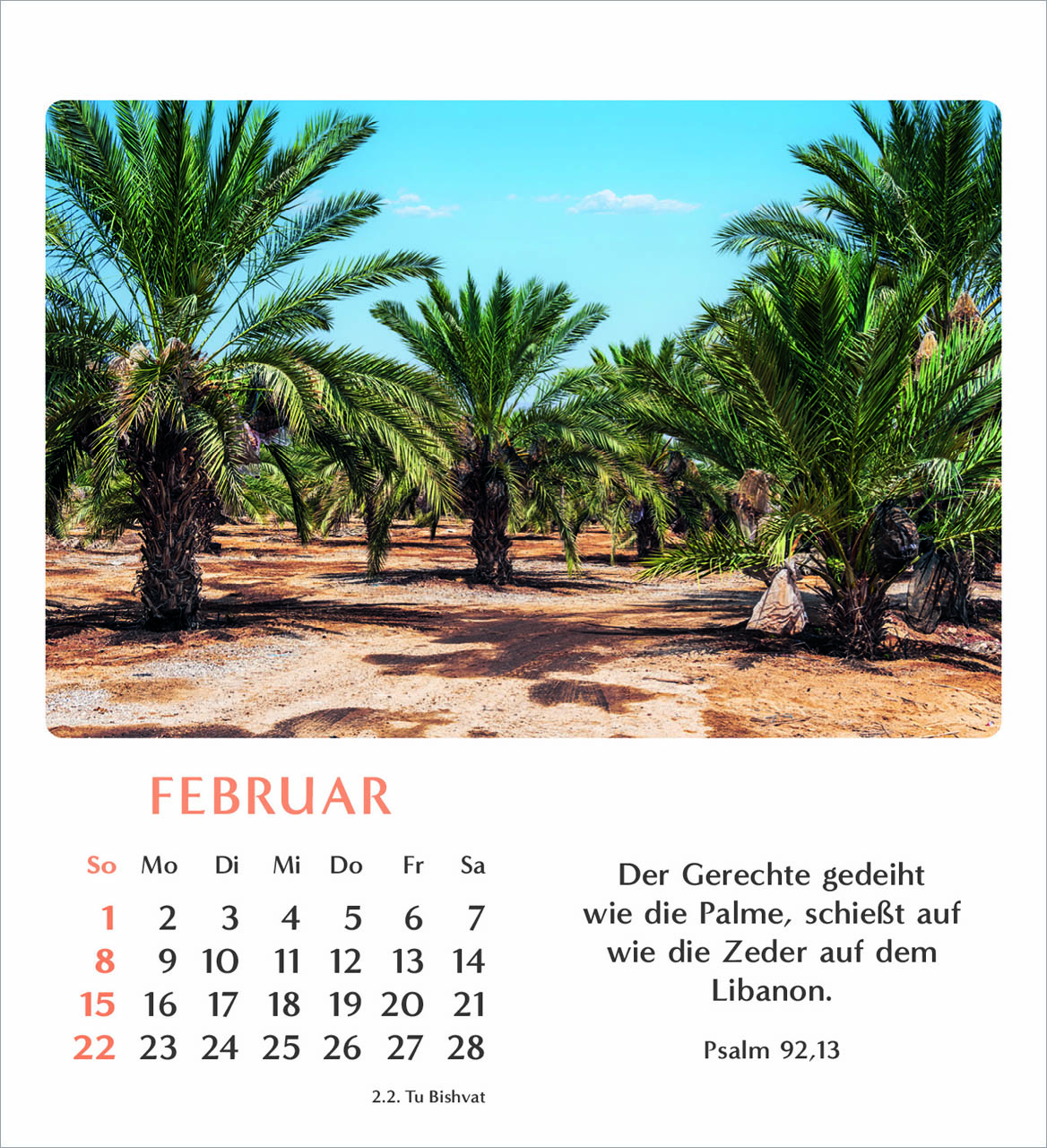 Geliebtes Israel Tischkalender 2026