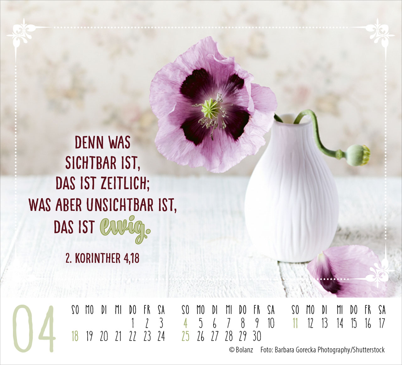 Worte von Herzen 2027 – Minikalender