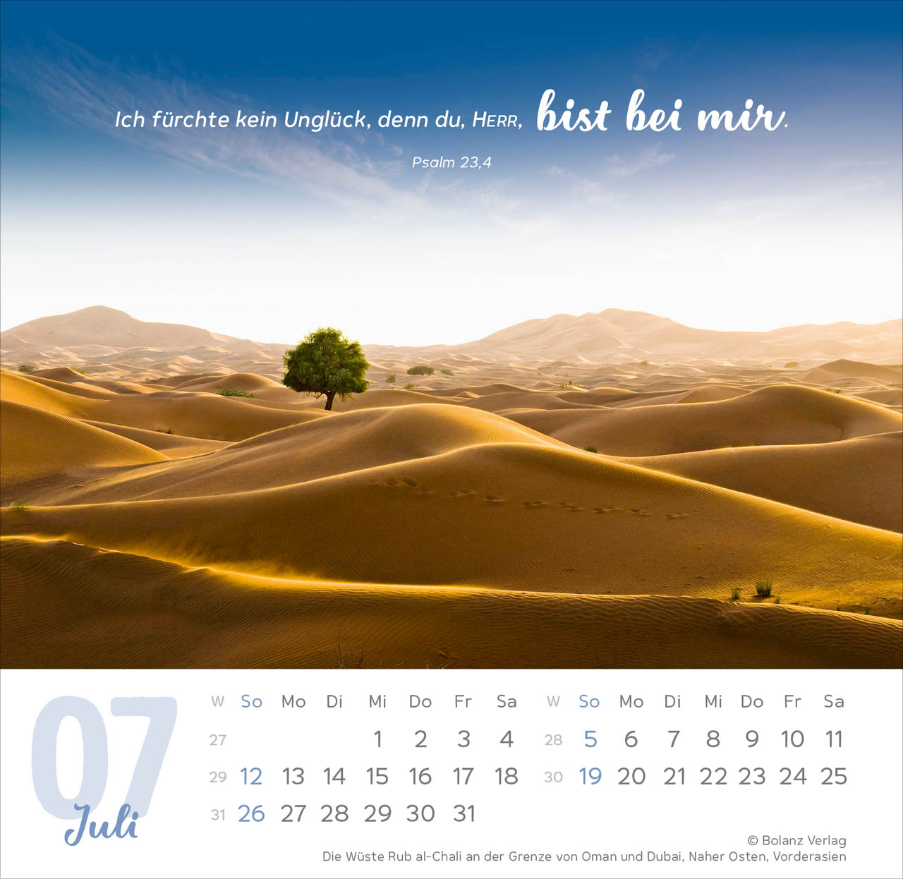 Meine Zeit 2026 - Tischkalender