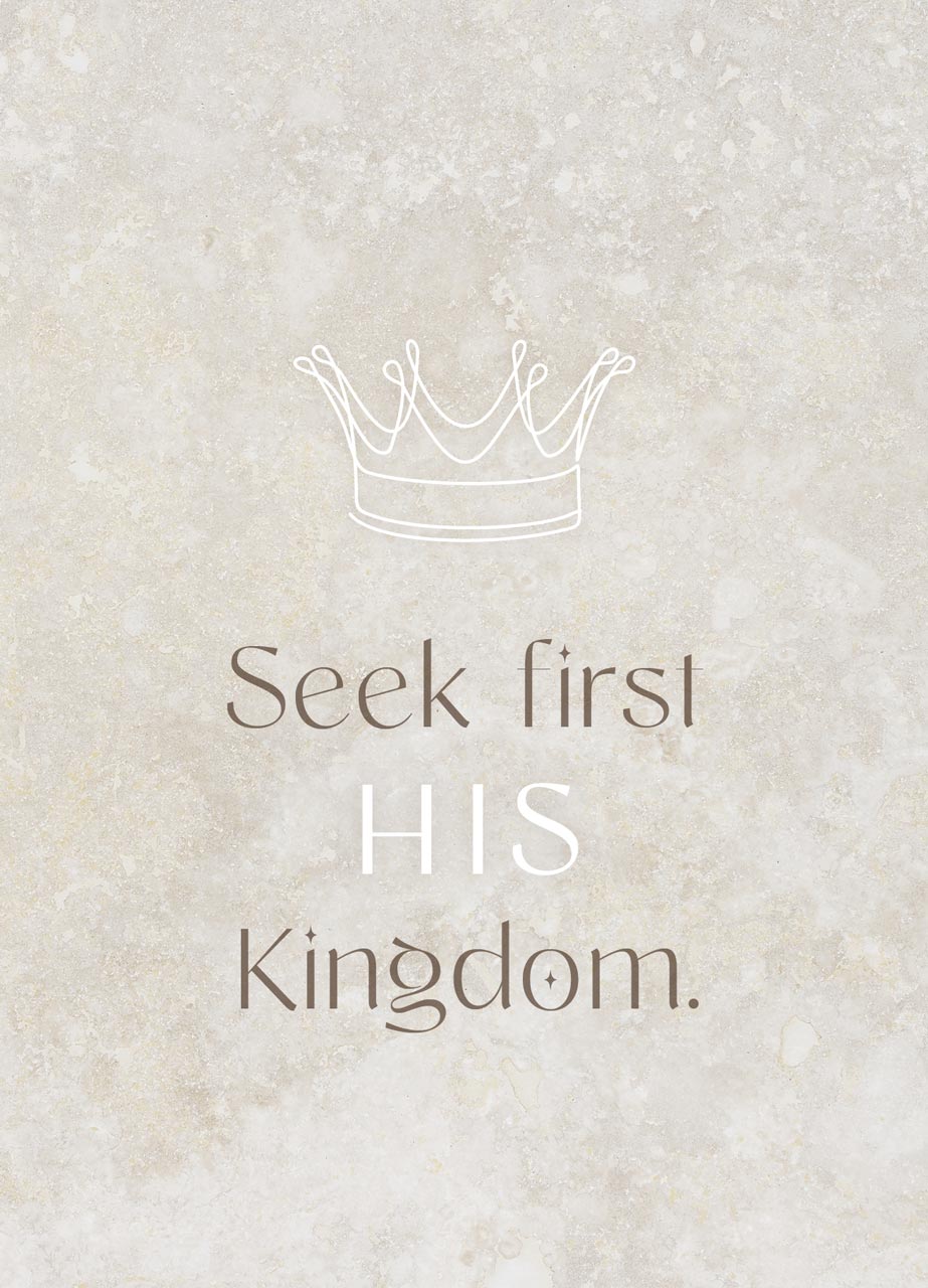 Postkarte His Kingdom