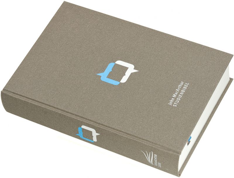 MacArthur Studienbibel - Schlachter 2000 -  Autor: John F. MacArthur - Hardcover - Leinen 1. Auflage (17,7 x 24,7 x 4,6 cm)