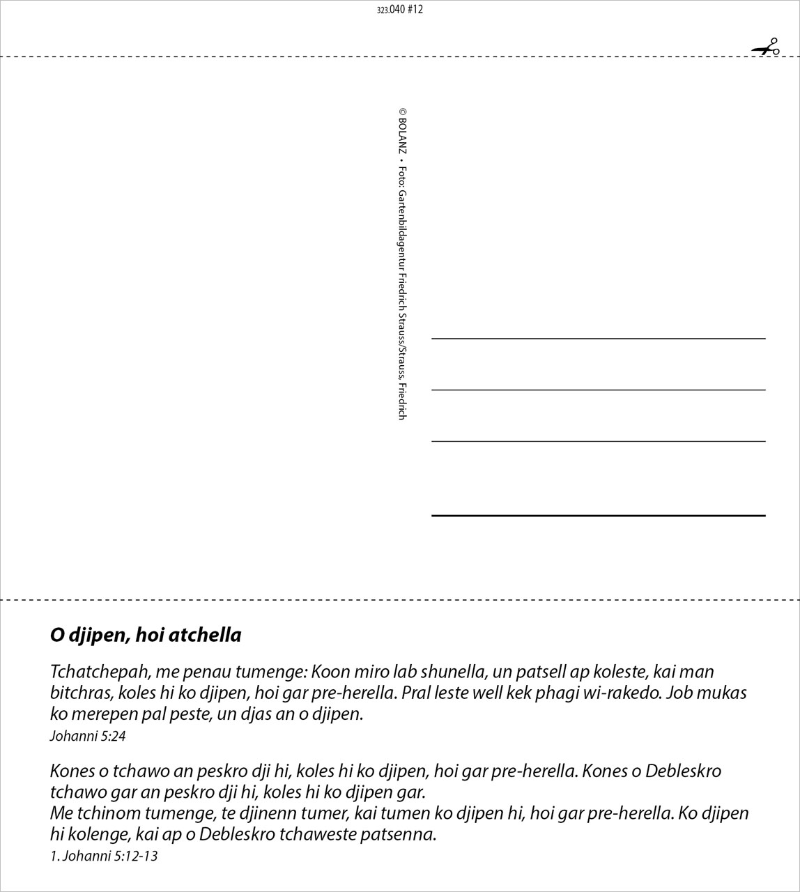 Leben für Dich 2026 - Romanes