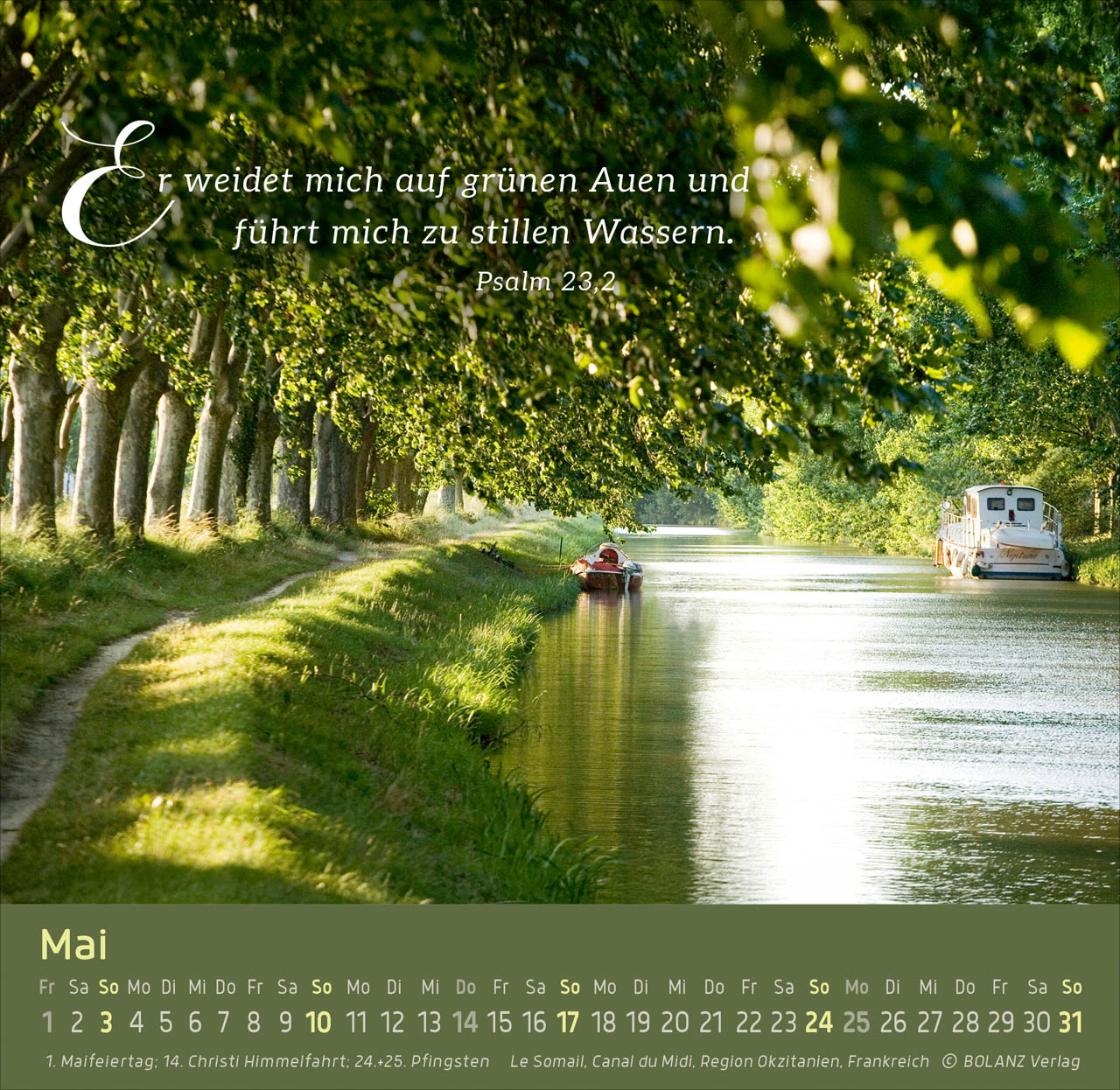 Weg-Licht-Leben 2026 - Tischkalender