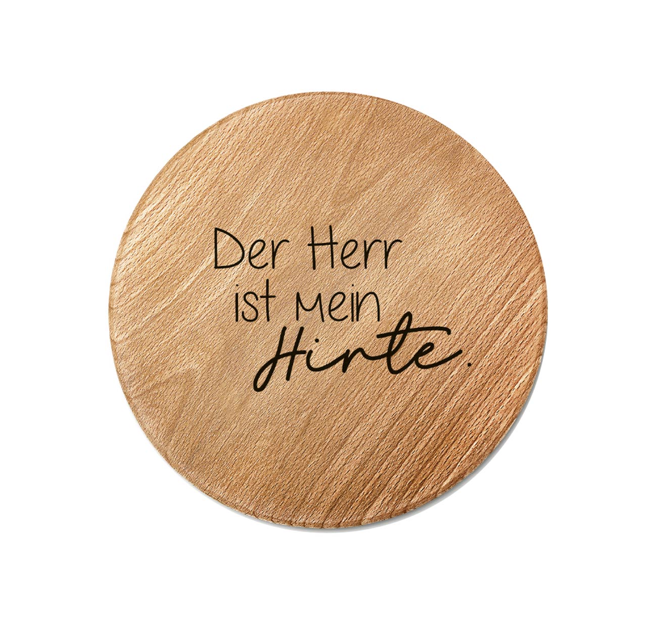 Holzuntersetzer Der Herr ist mein Hirte