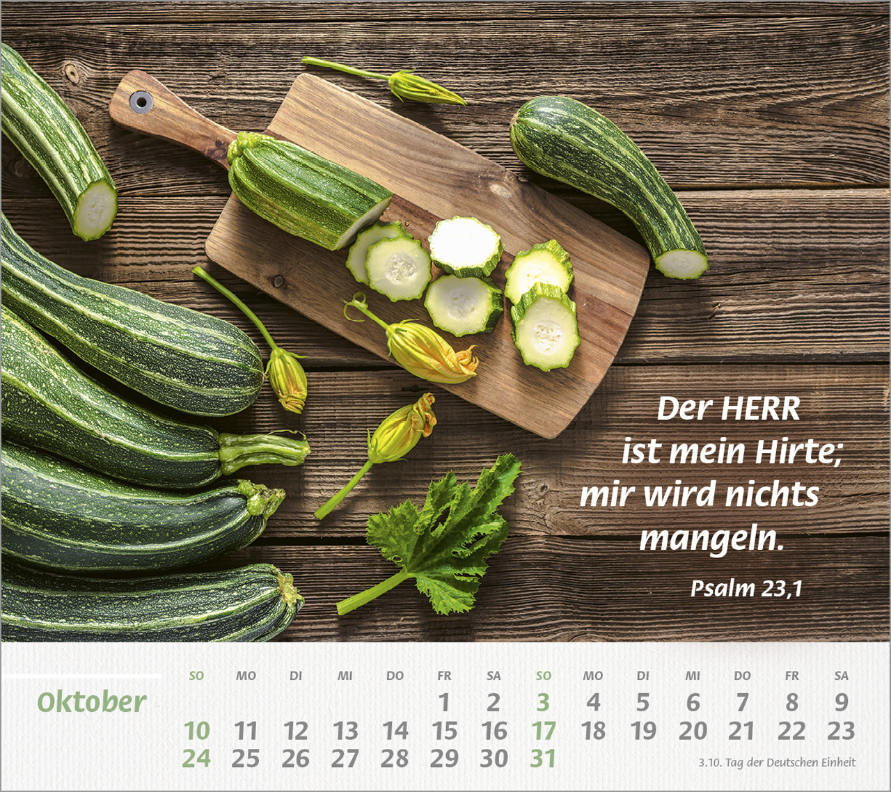 Du bist meine Stärke Großdruck 2027 -Tischkalender