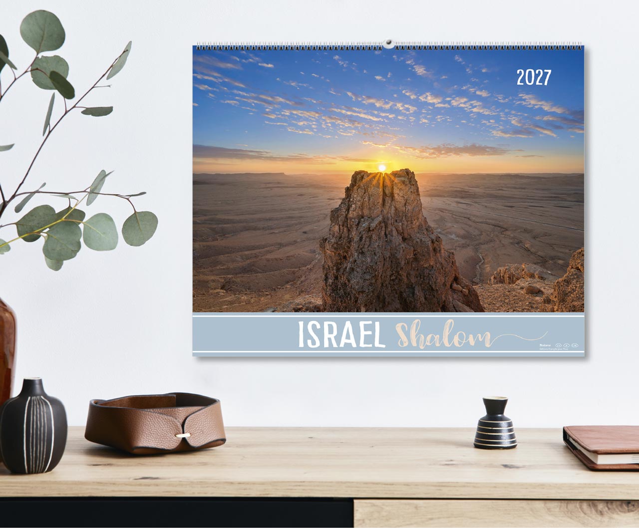 Israel Shalom 2027 – Super-Wandkalender