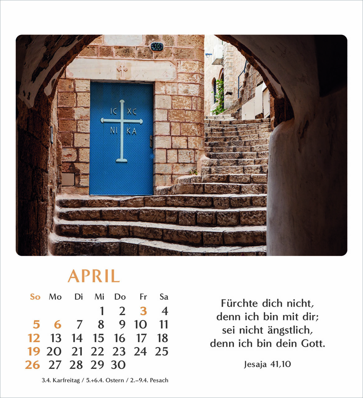 Geliebtes Israel Tischkalender 2026