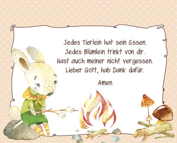 Postkartenaufstellbuch Kindergebete -  (14,8 x 12 cm)