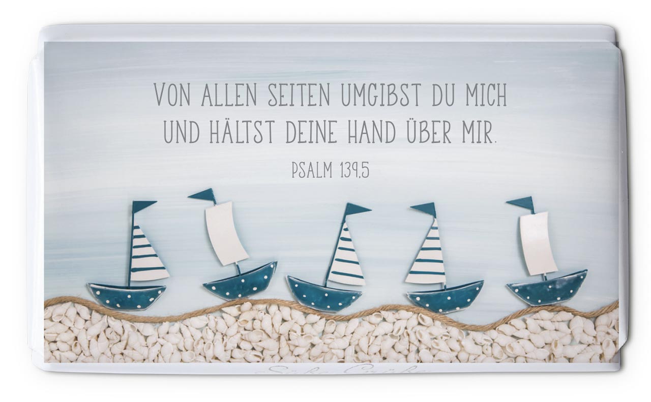 Schokolade Von allen Seiten umgibst du mich -  Anlass: Konfirmation (9,5 x 5,5 cm)