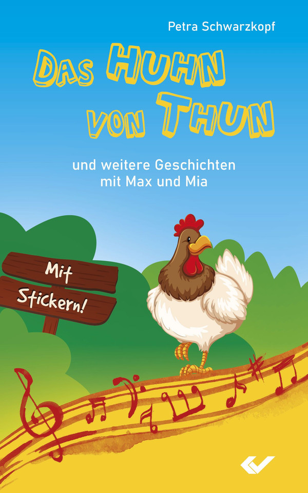Das Huhn von Thun -  Autor: Peter Schwarzkopf - Hardcover 1. Auflage (12 x 19,2 x 1,1 cm)