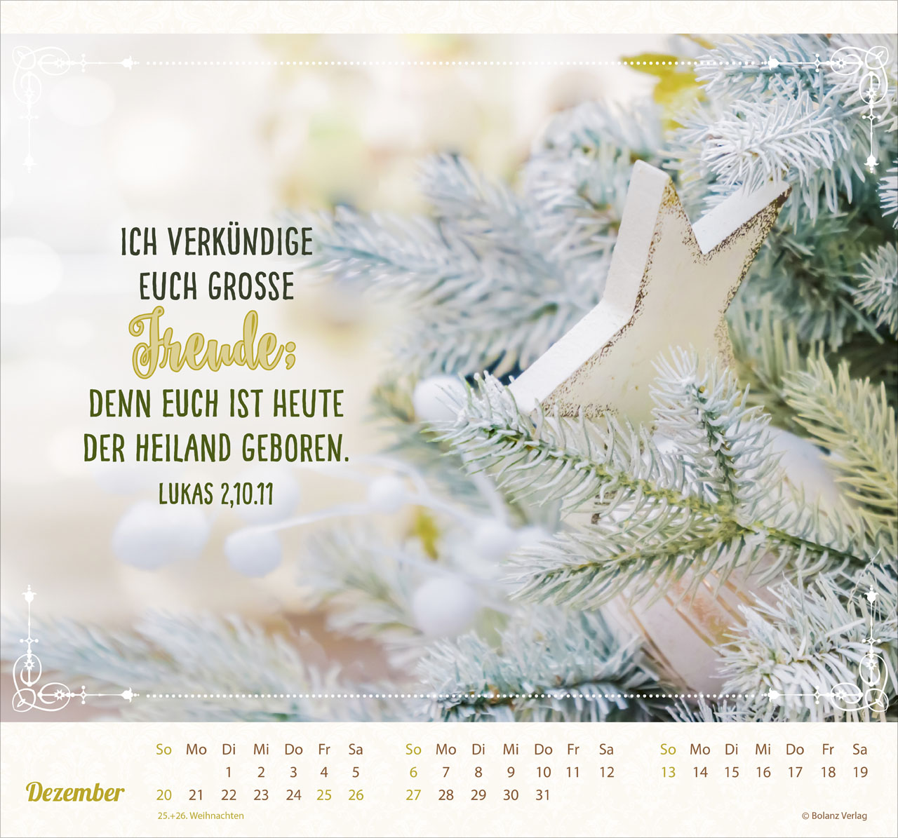 Am Anfang war das Wort 2024 - Wandkalender