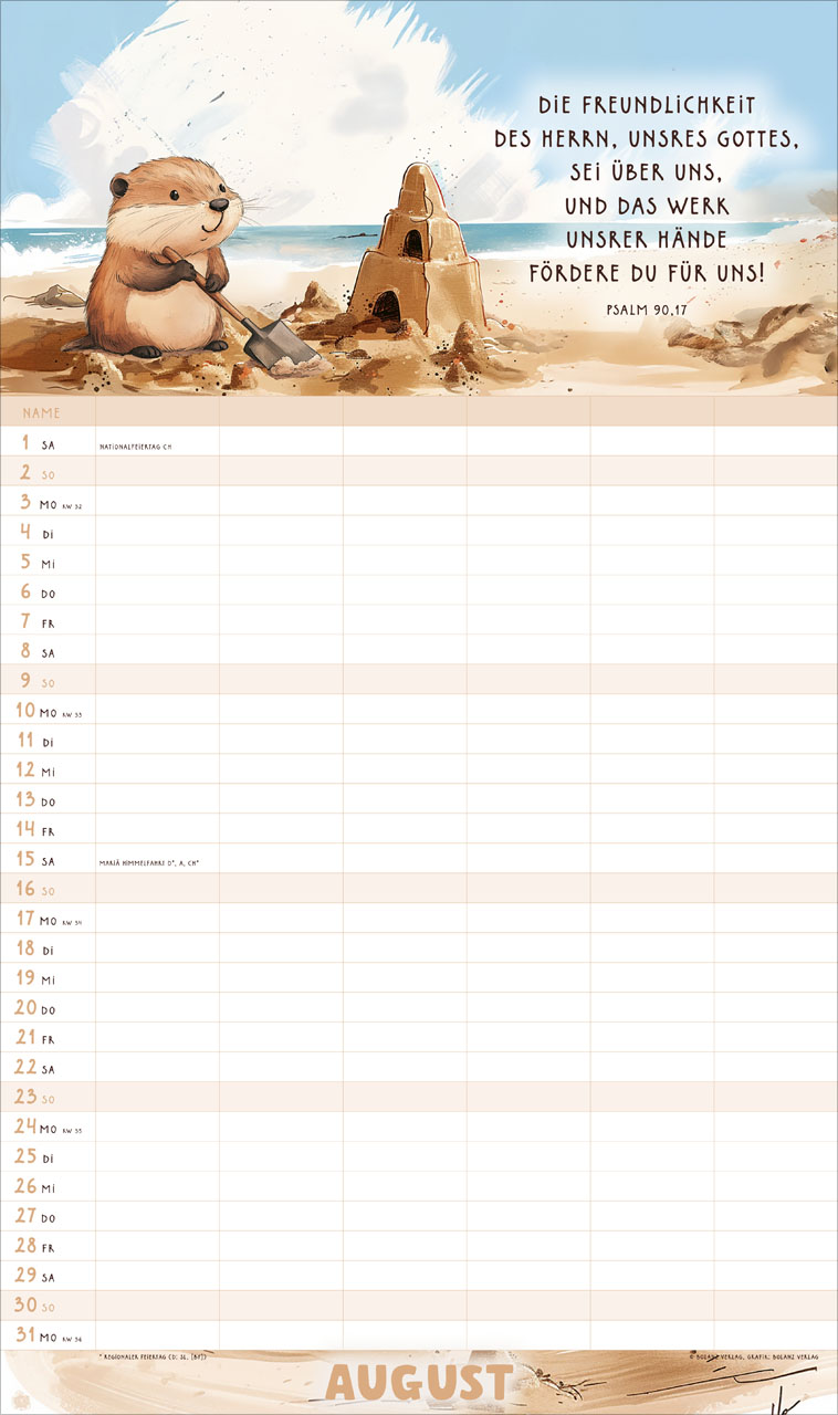 Mein Familienplaner 2026